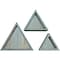 Ekena Millwork Triangle, Closed Back, Vintage Farmhouse Shadow Box Shelves, Barnwood Decor Collection, PK3 DECR15SBTRCBBU - alternate 1
